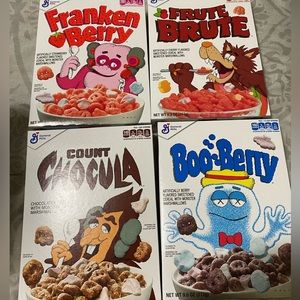 Kaws cereal variety pack 4 boxes of cereal will come with it NEED IT GONE